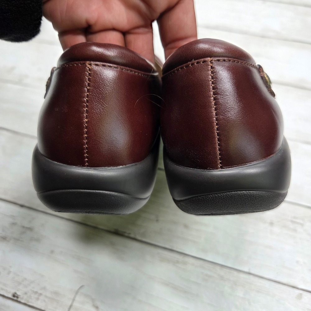 Alegria Keli Professional Clog Slip On Women 40 Brown Burgundy Leather KEL-8141 - Picture 7 of 10